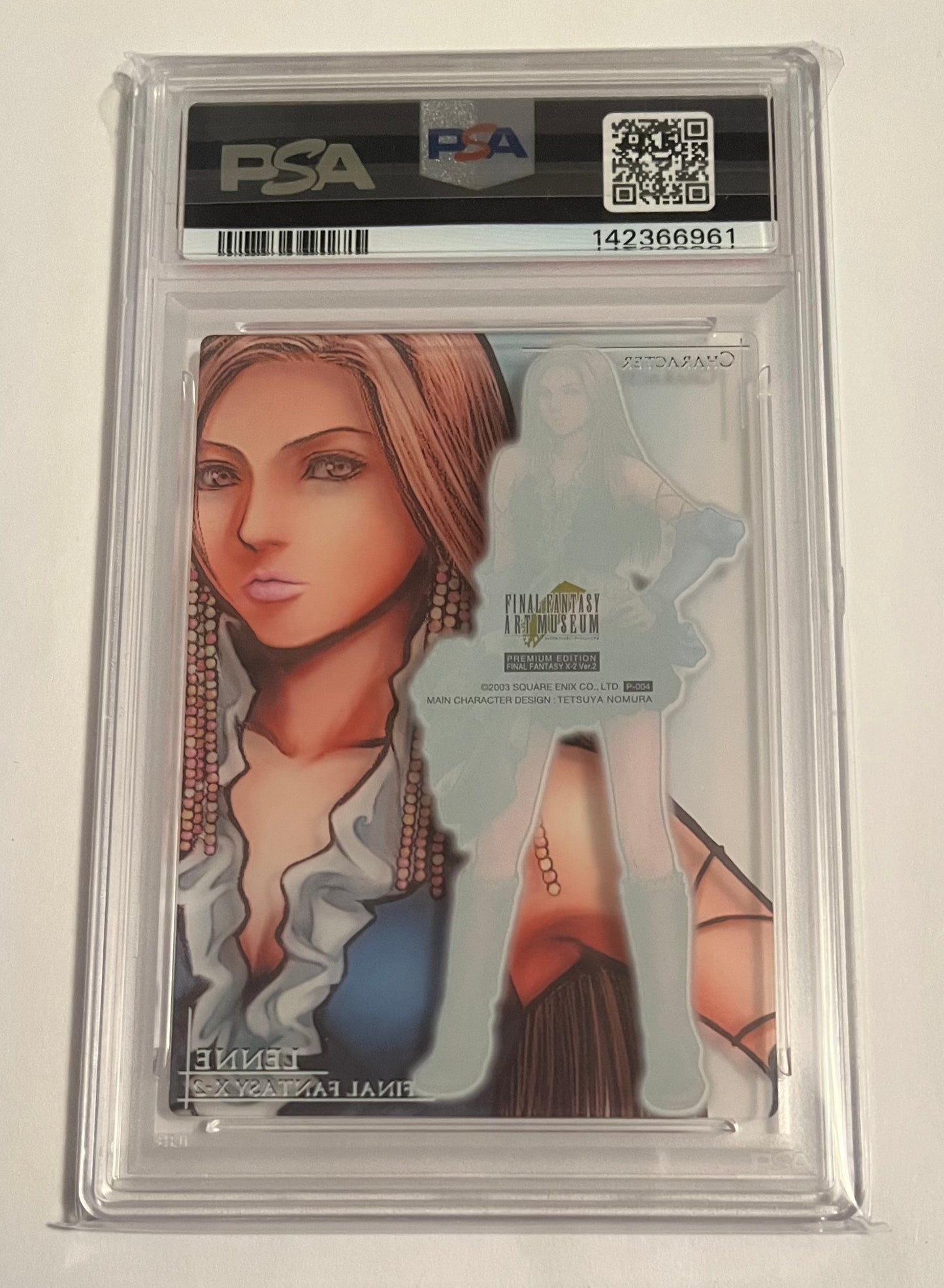 2003 Final Fantasy X-2 Art Museum Lenne Premium Edition Version 2 #P-004 MINT (PSA 9)