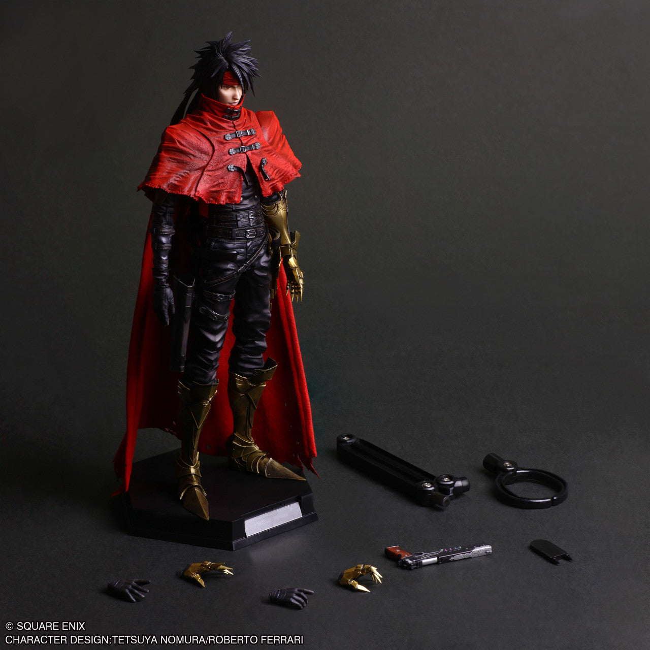 Play Arts Shin Final Fantasy VII (7) Rebirth Vincent Valentine Action Figure