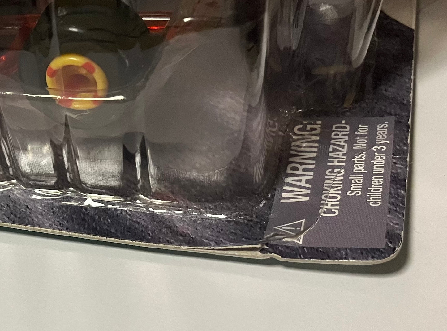 Mario Kart 64 ToyBiz Clear Mario Figure With Ghost (B+ Condition)