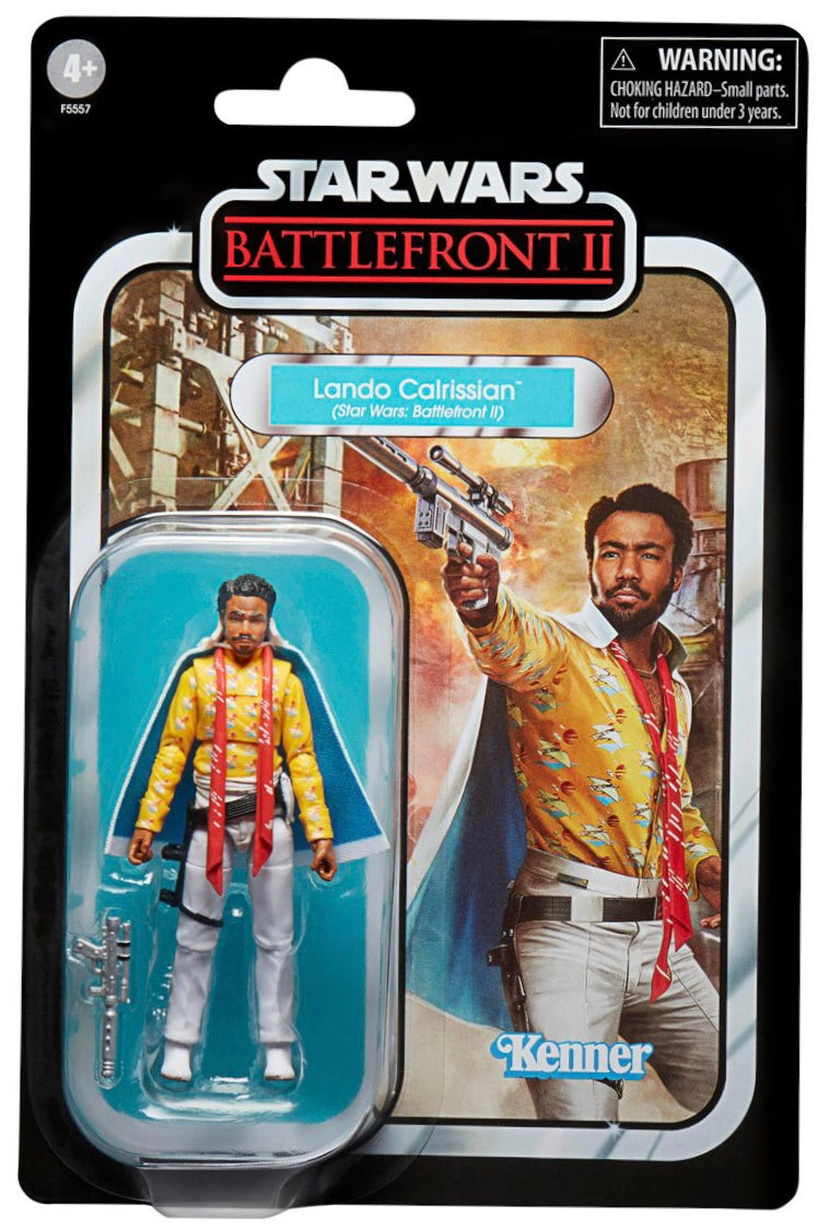 Star Wars: Battlefront II (2) The Vintage Collection Lando Calrissian 3 3/4-Inch Kenner Figure