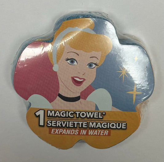 Peachtree Playthings Disney Princess Cinderella Magic Towel Serviette Magique (Expands in Water)