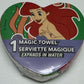 Peachtree Playthings Disney Princess The Little Mermaid Ariel Magic Towel Serviette Magique (Expands in Water)