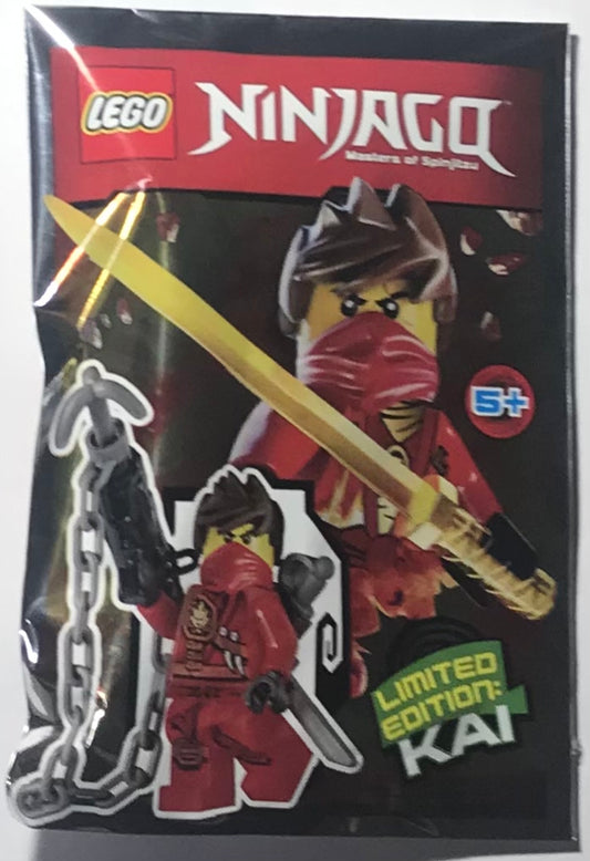 LEGO Ninjago Limited Edition Kai Minifigure Foil Pack Bag 891609