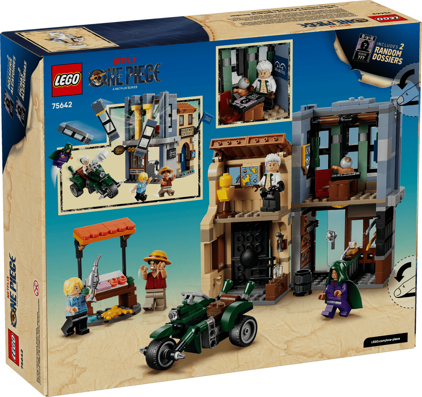 LEGO Netflix ONE PIECE Showdown with Captain Smoker 75642