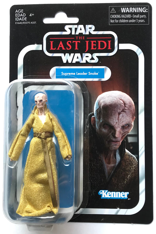 Star Wars: Episode VIII - The Last Jedi The Vintage Collection Supreme Leader Snoke 3 3/4-Inch Kenner Figure (Damaged Box)
