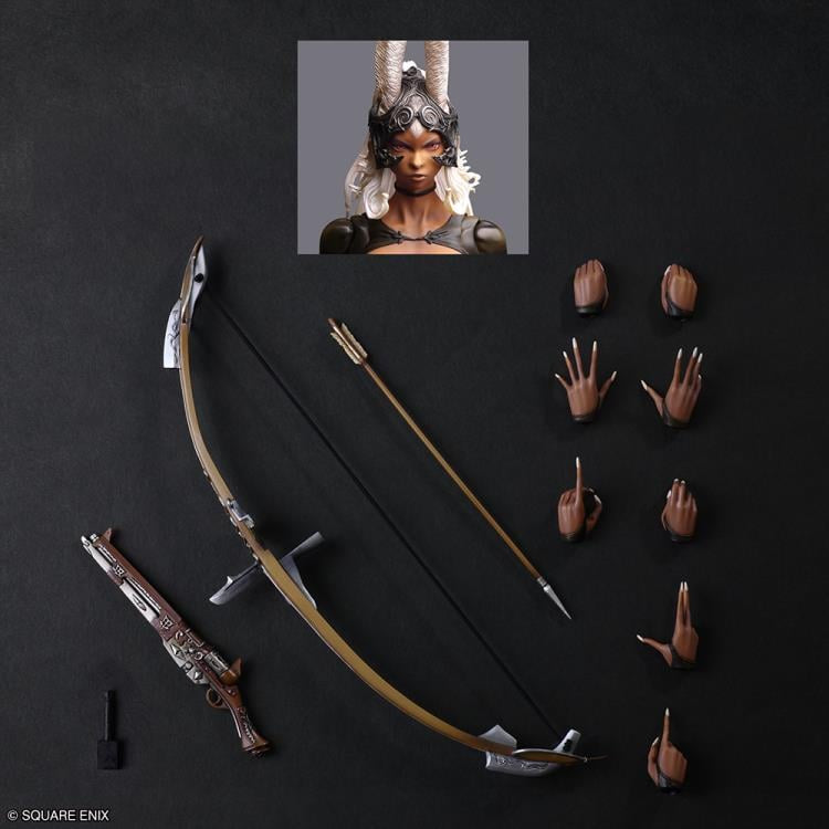 Play Arts Shin Final Fantasy XII (12) Fran Action Figure