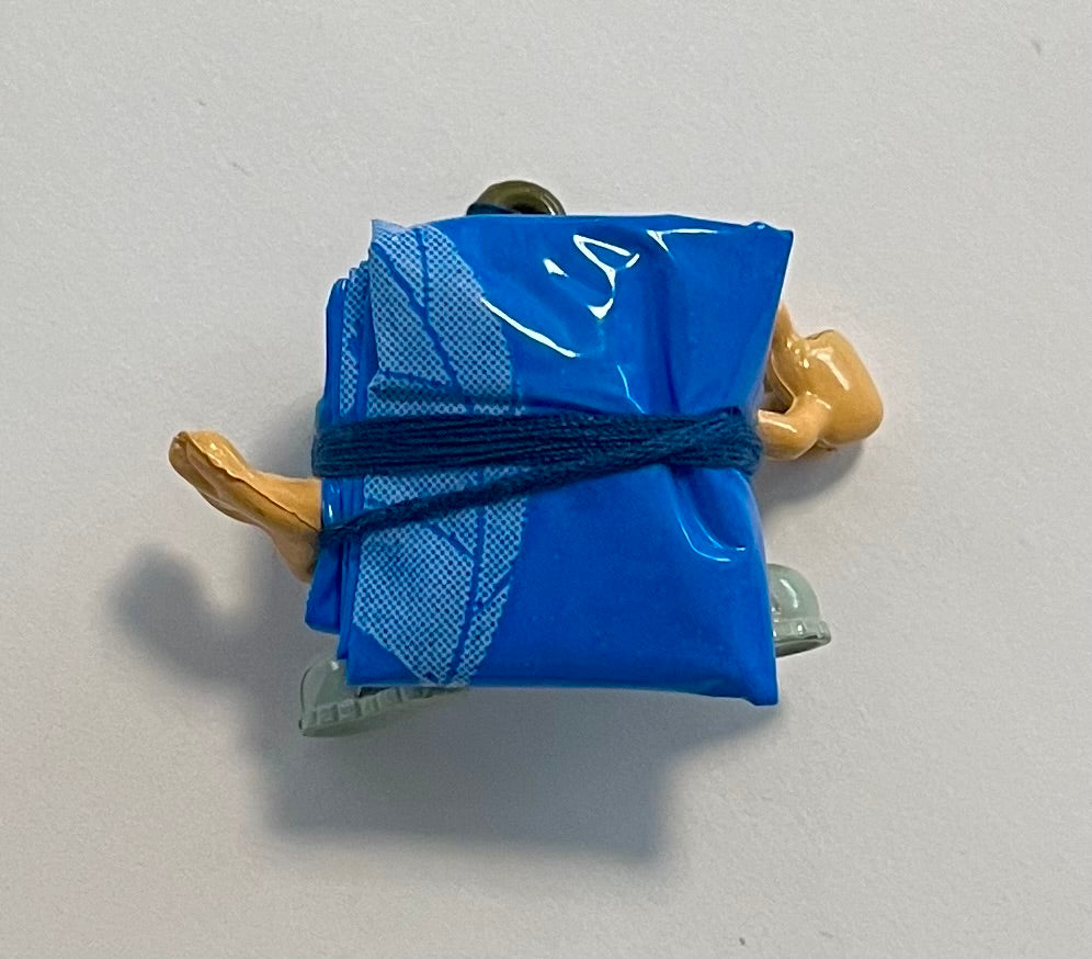 Tech2Go Codename: Kids Next Door Numbuh 2 Hoagie 1.5” Collection Parachuter Figure (Used)