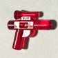 Prototype LEGO Star Wars Blaster with Scope 92738 (Translucent Red) (Used)