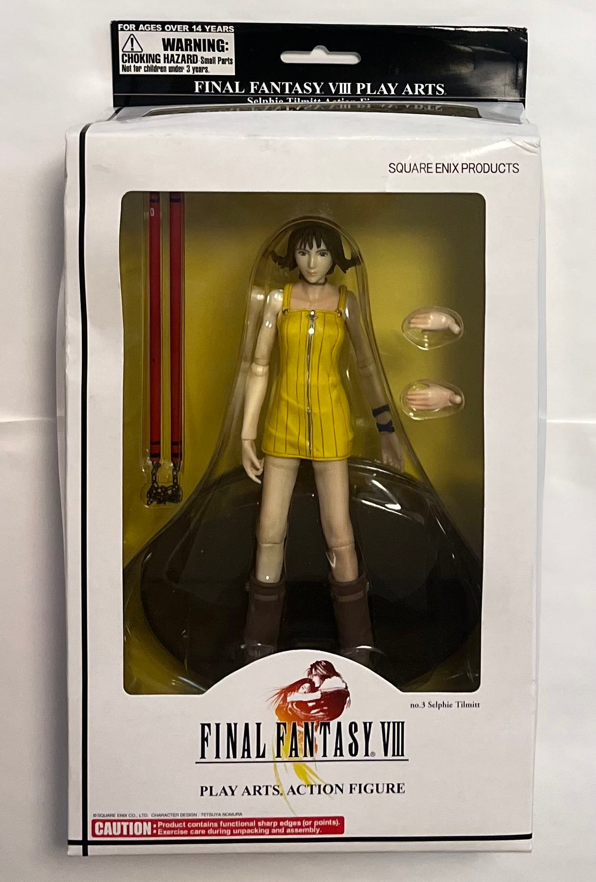 Play Arts Final Fantasy VIII (8) Selphie Tilmitt Action Figure (C Condition)