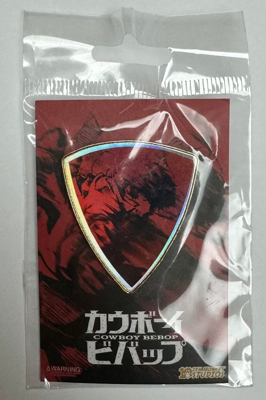 Zen Monkey Studios Cowboy Bebop Rainbow Holo Foil Crest: Spike Enamel Pin