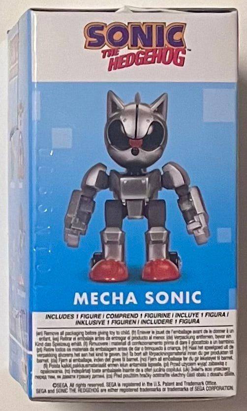Jakks Sonic 2.5" Inch Boxed Mecha Sonic Figure Wave 17 Checklane