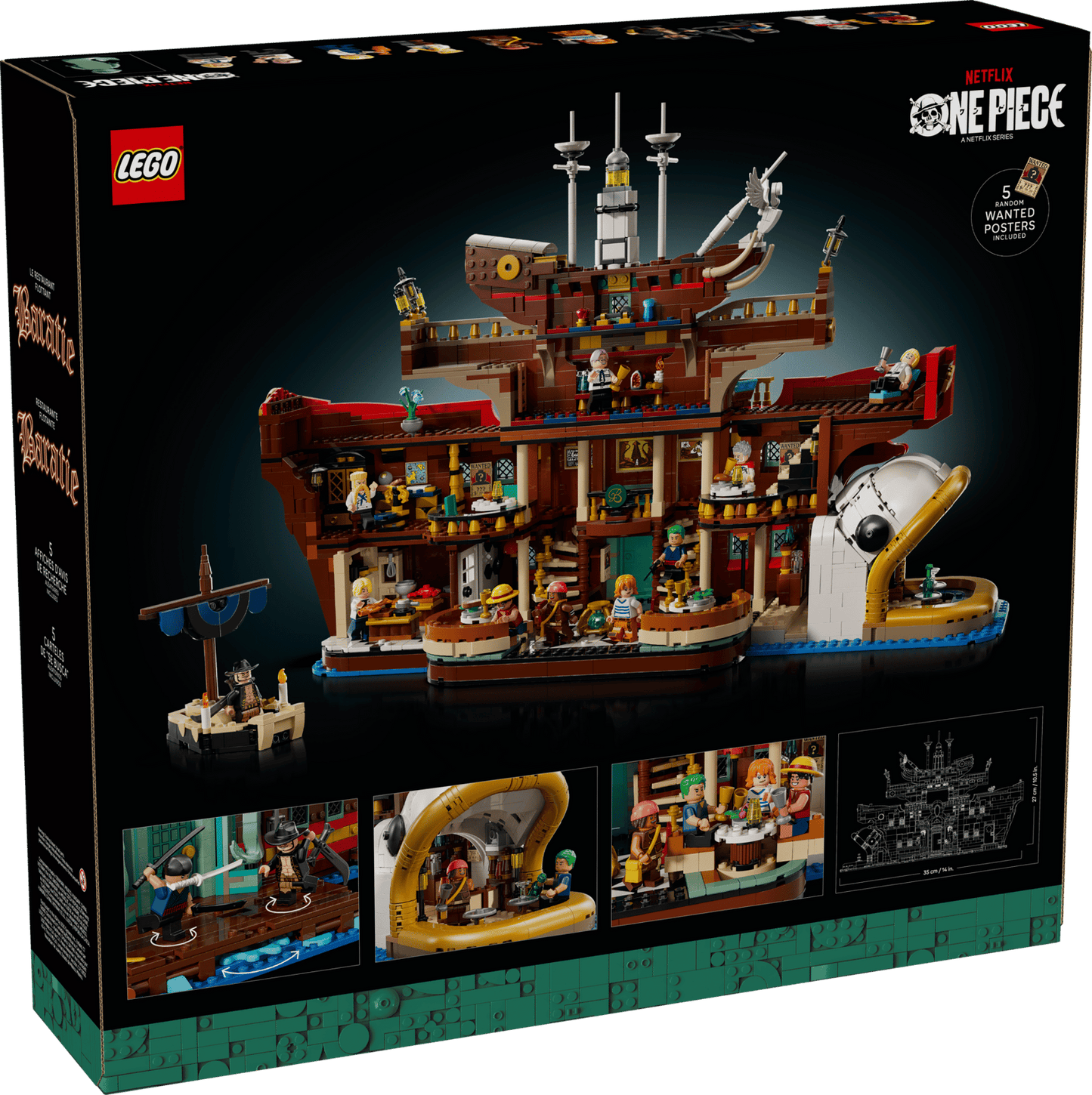 LEGO Netflix ONE PIECE The Baratie Floating Restaurant 75640