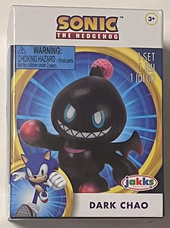 Jakks Sonic 2.5" Inch Boxed Dark Chao Figure Wave 12 Checklane