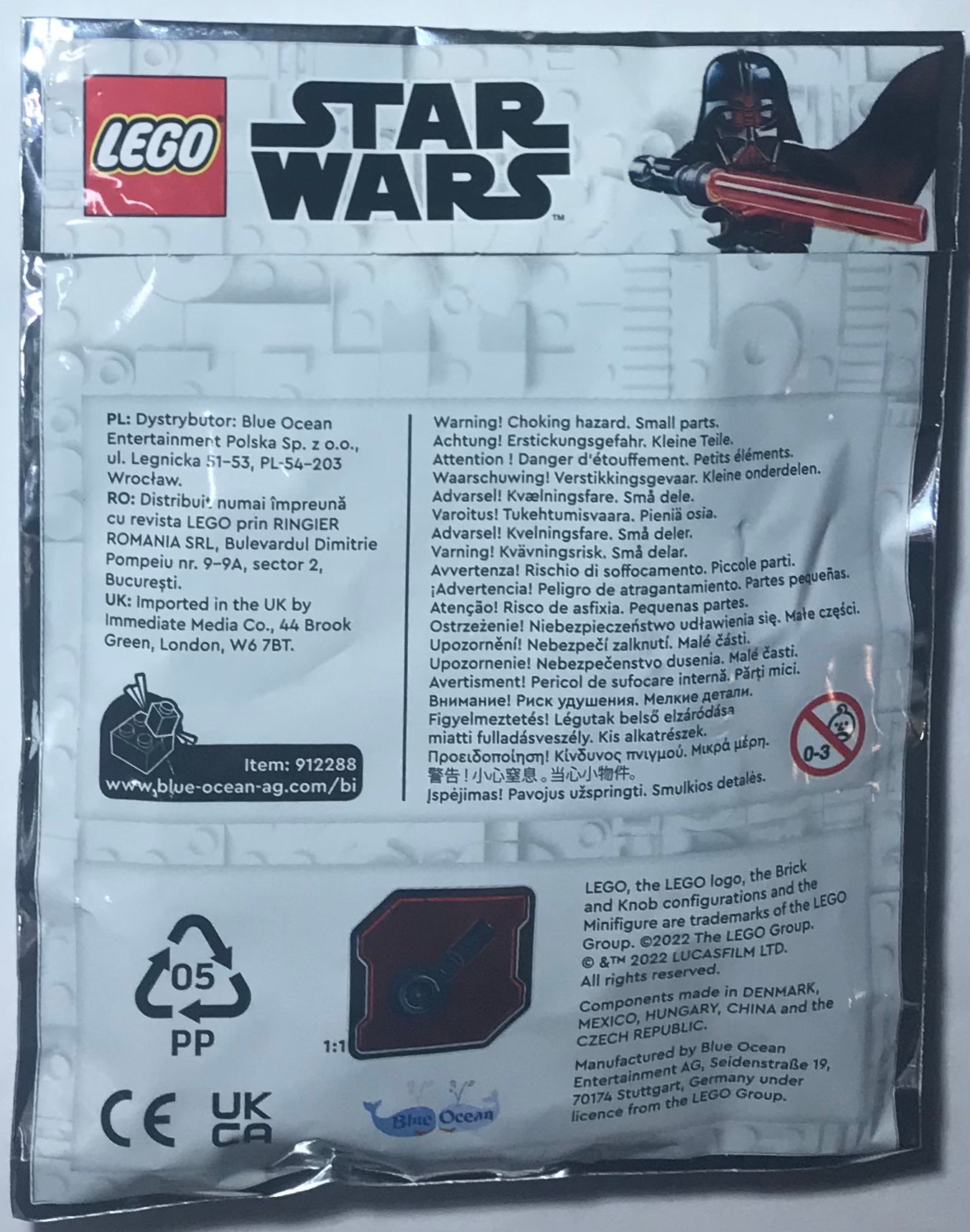 LEGO Star Wars Limited Edition TIE Whisper Foil Pack Bag Set 912288