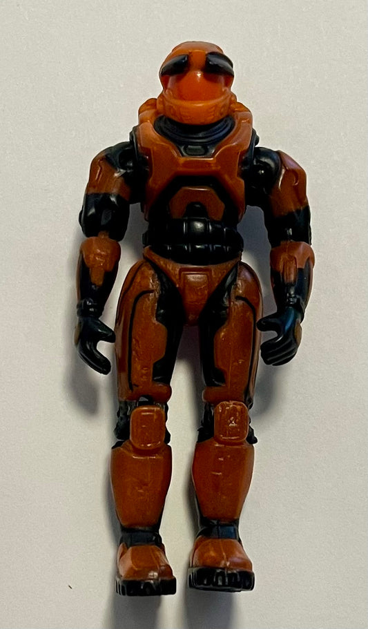Joyride Studios Halo Mini Series Slayer Orange Spartan 3” Action Figure (Used)