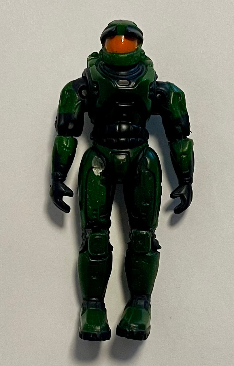 Joyride Studios Halo Mini Series Slayer Green Spartan Master Chief 3” Action Figure (Used)