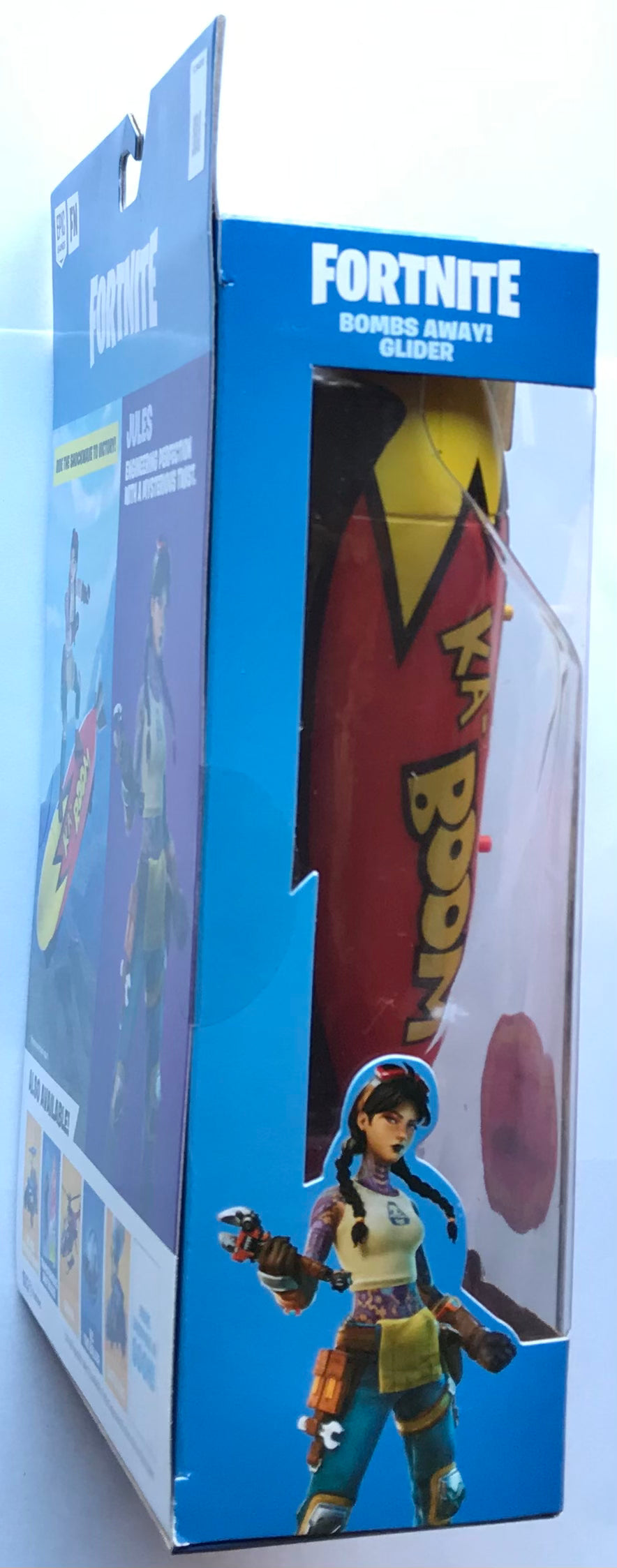 Jazwares Fortnite 4” Inch Articulated Jules Figure with Glider