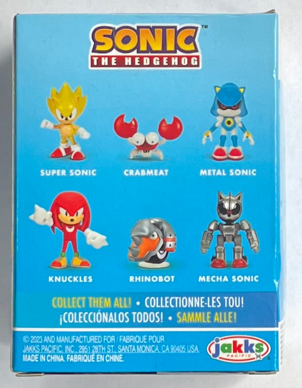 Jakks Sonic 2.5" Inch Boxed Classic Metal Sonic Figure