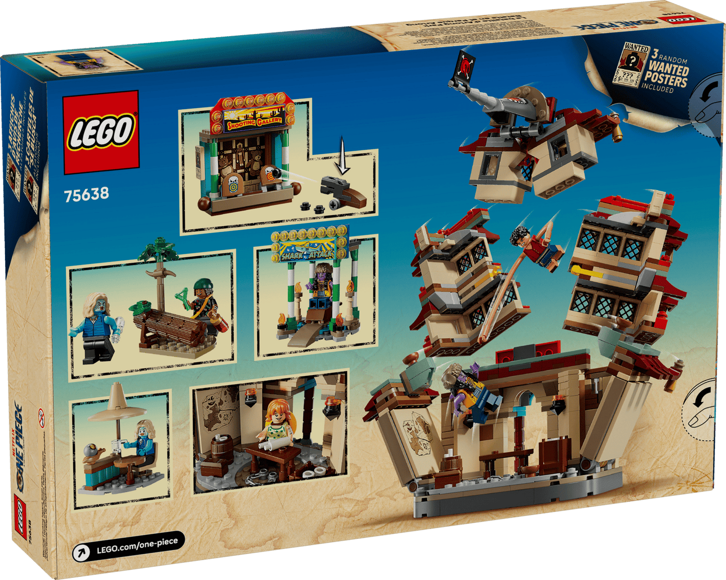 LEGO Netflix ONE PIECE Battle at Arlong Park 75638