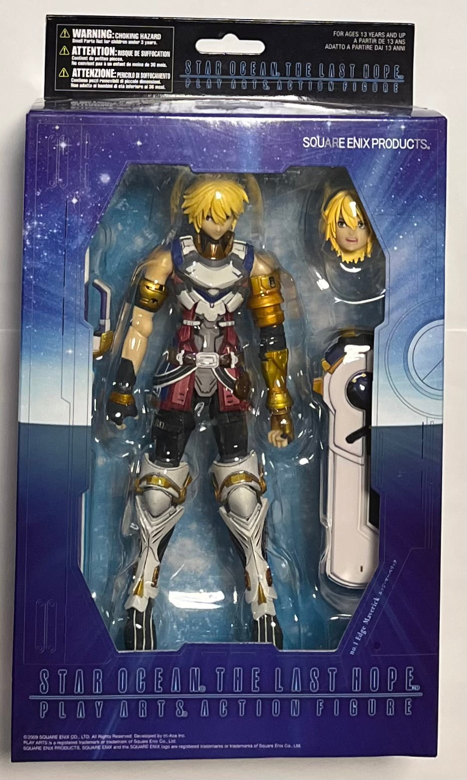Play Arts Star Ocean The Last Hope Edge Maverick Action Figure