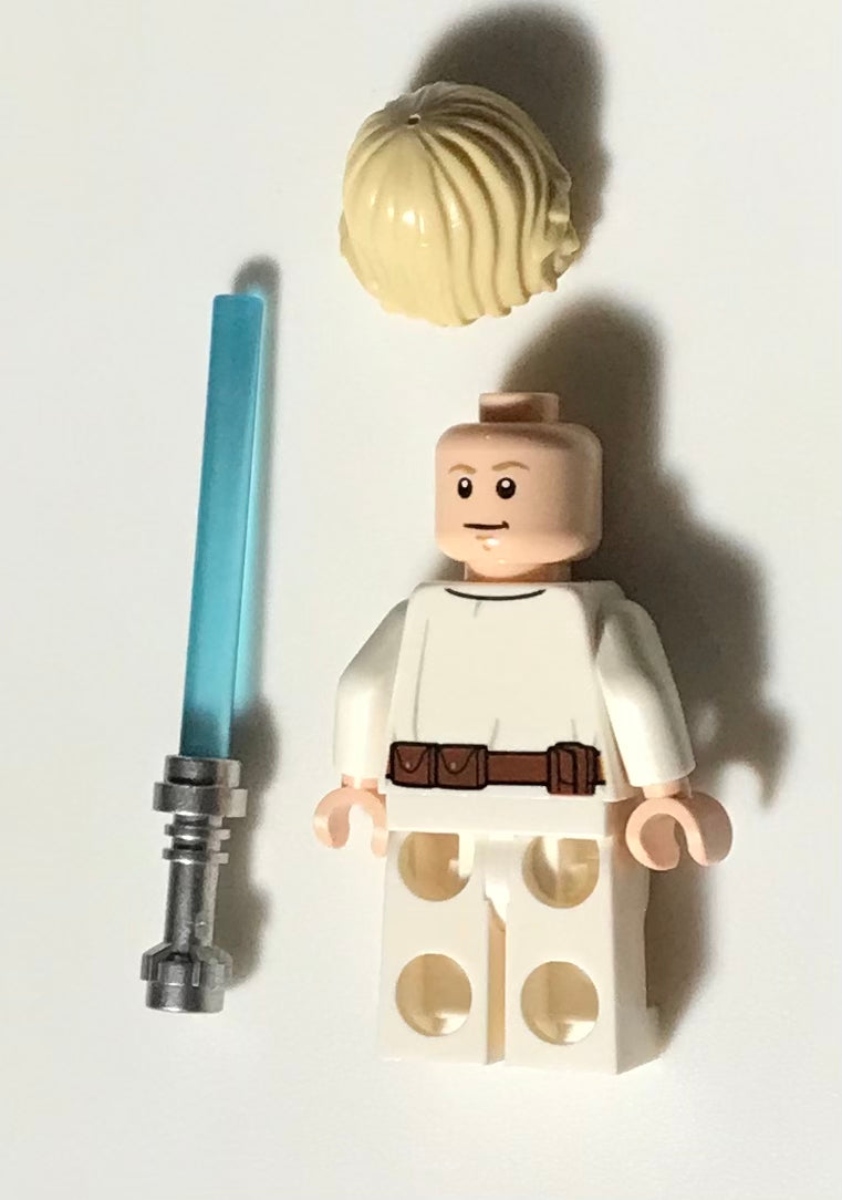 LEGO Star Wars Limited Edition Luke Skywalker Minifigure Foil Pack Bag Set 911943 (Used)