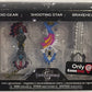 Funko Disney Kingdom Hearts 3 (III) Keyblade Exclusive Vinyl Collectible 3-Pack Braveheart, Shooting Star, and Void Gear