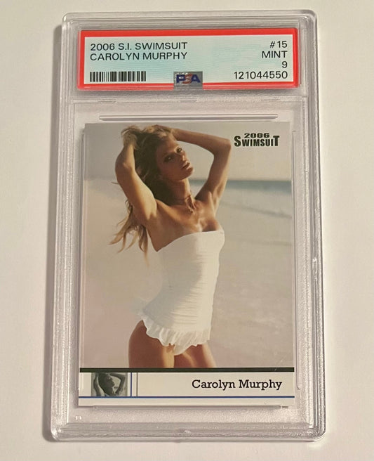 2006 Sports Illustrated Swimsuit Carolyn Murphy Card #15 MINT (PSA 9)
