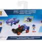 Jakks Sonic Racing Cross Worlds 2.5” Sonic + Speed Star Lightning