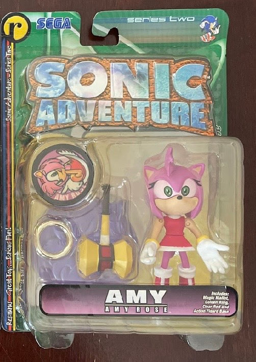 ReSaurus Sonic Adventure Amy Rose Series 2 Action Figure (B Condition)