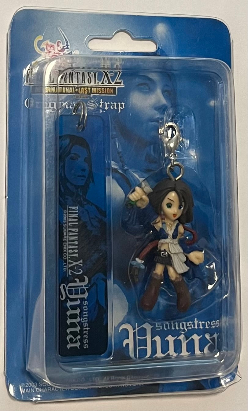 Final Fantasy X-2 (10-2) Songstress Yuna Original Character Strap Keychain (B Condition)