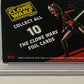 2008 Topps Star Wars The Clone Wars Ahsoka Foil Cards #3 NM (PSA 7)