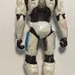 Joyride Studios Halo 2 Mini Series Slayer White Spartan 3” Action Figure (Used) (B Condition)