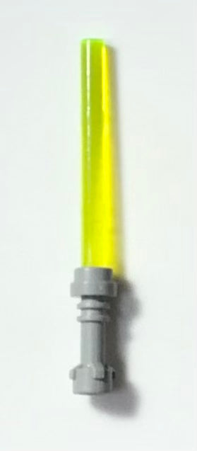 LEGO Star Wars Light Green / Yellow Padawan Lightsaber Hilt (Used)