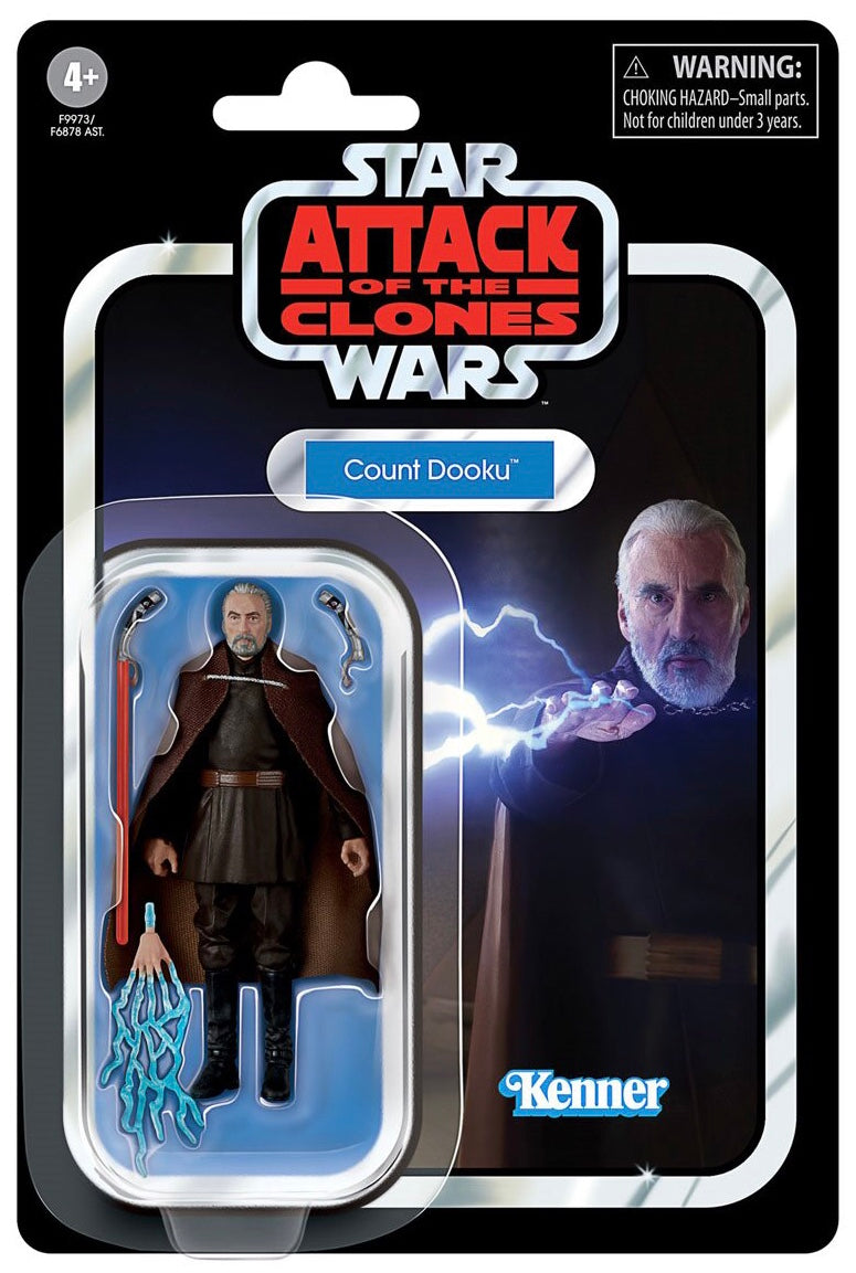 (Pre-Order) Star Wars: Attack of the Clones The Vintage Collection Count Dooku 3 3/4-Inch Kenner Figure