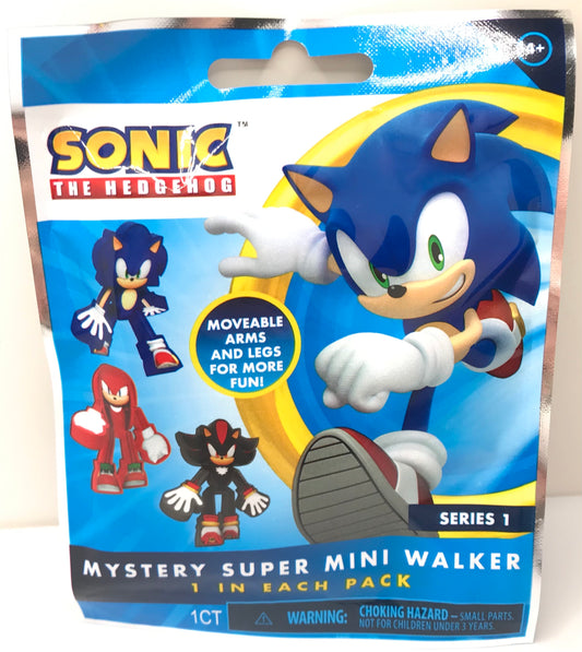 Forever Clever Mystery Super Mini Walker Sonic the Hedgehog Blind Bag Series 1 Random Figure