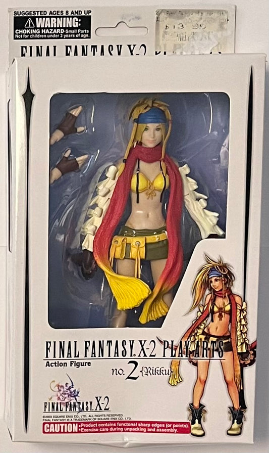 Play Arts Final Fantasy X-2 (10-2) Rikku Action Figure (B Condition)
