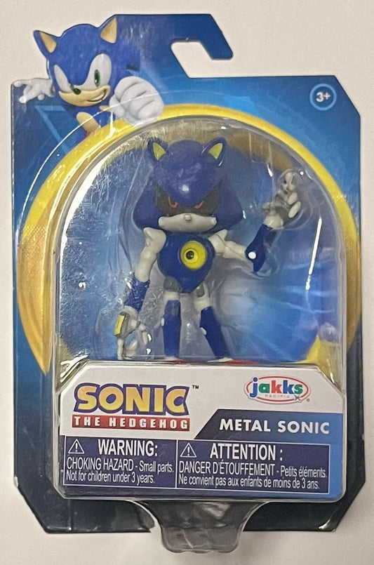 Jakks Sonic 2.5" Inch Articulated Figure Wave 6 Metal Sonic