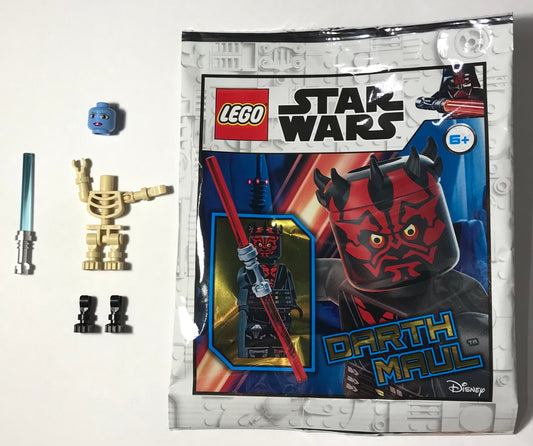 LEGO Star Wars Darth Maul Foil Pack Bag Set 912285 + BUNDLE/LOT