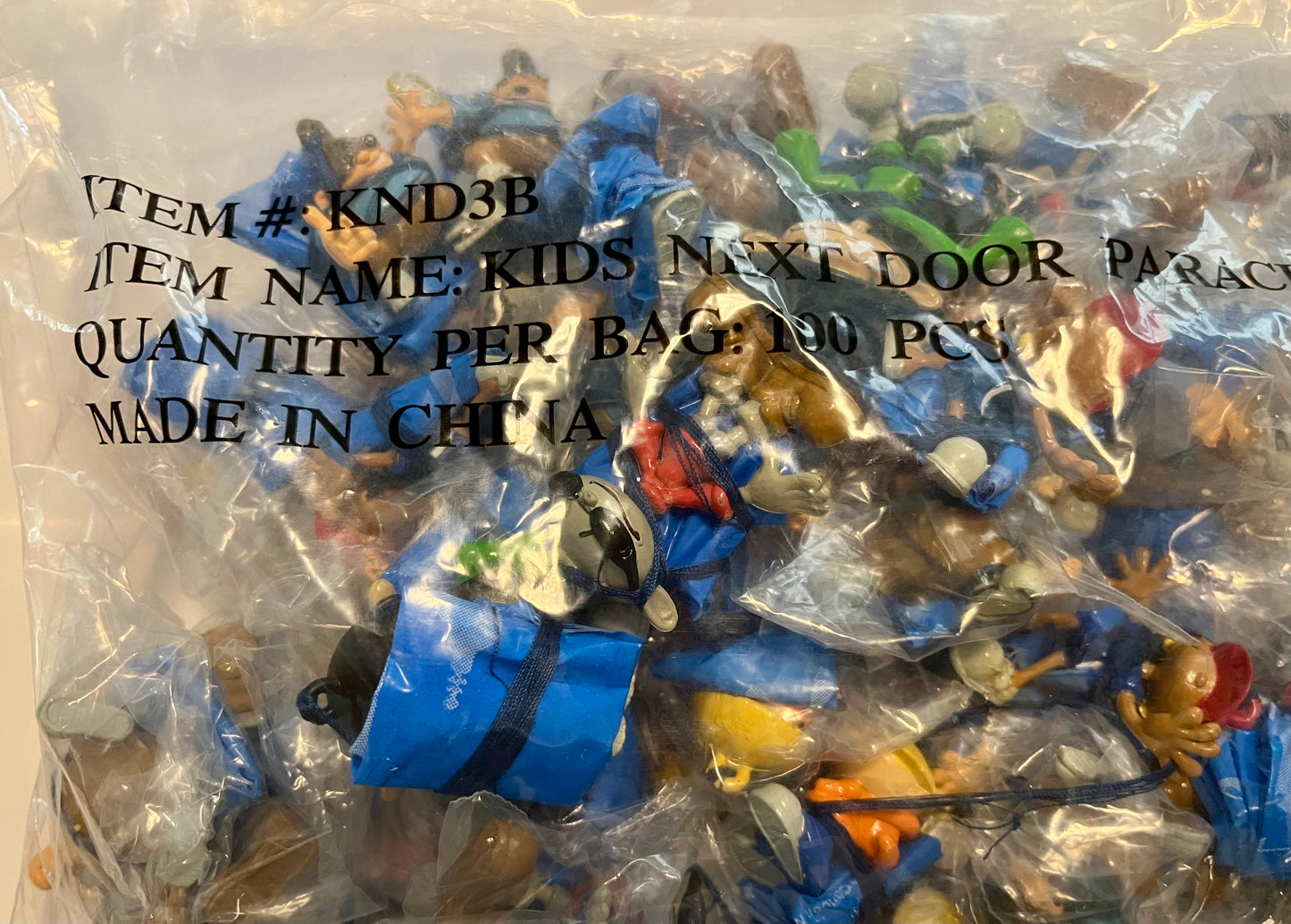 Tech2Go Codename: Kids Next Door Parachute’s Bulk 1.5” Collection 100 PCS BUNDLE/LOT