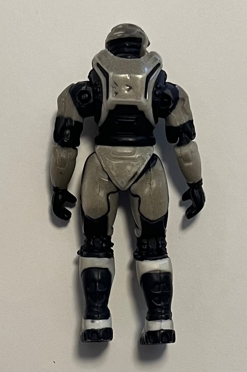 Joyride Studios Halo Mini Series Slayer White Spartan 3” Action Figure (Used)