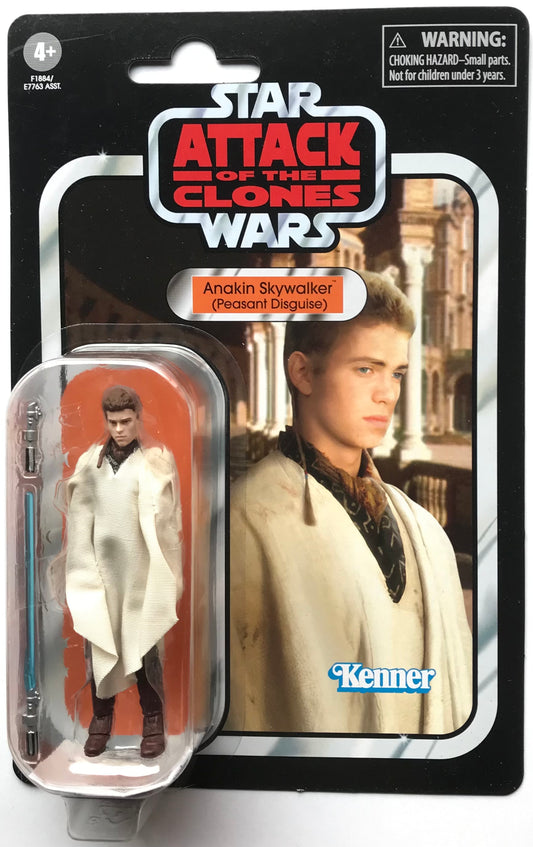 Star Wars: Attack of the Clones The Vintage Collection Anakin Skywalker Peasant Disguise 3 3/4-Inch Kenner Figure