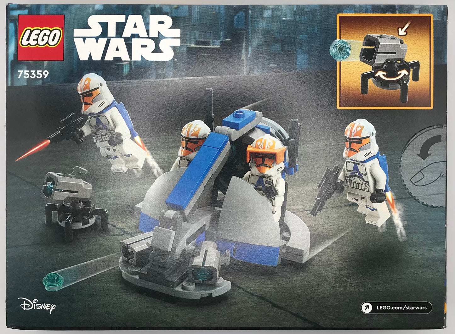 LEGO Star Wars 332nd Ahsoka's Clone Trooper Battle Pack #75359