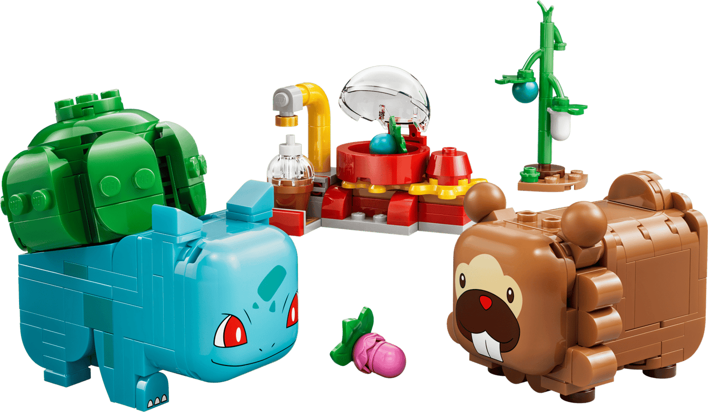 LEGO Pokémon Berry Bash with Bulbasaur and Bidoof 72155