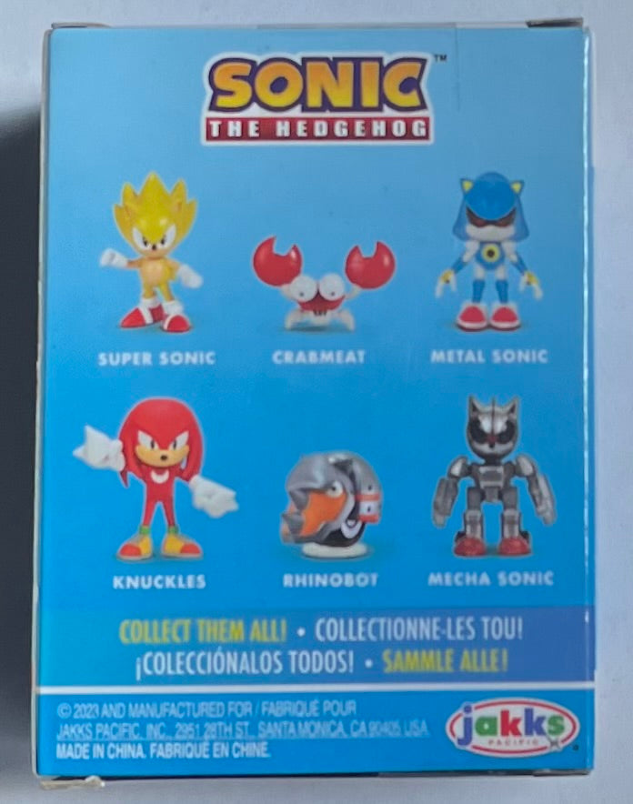 Jakks Sonic 2.5" Inch Boxed Mecha Sonic Figure