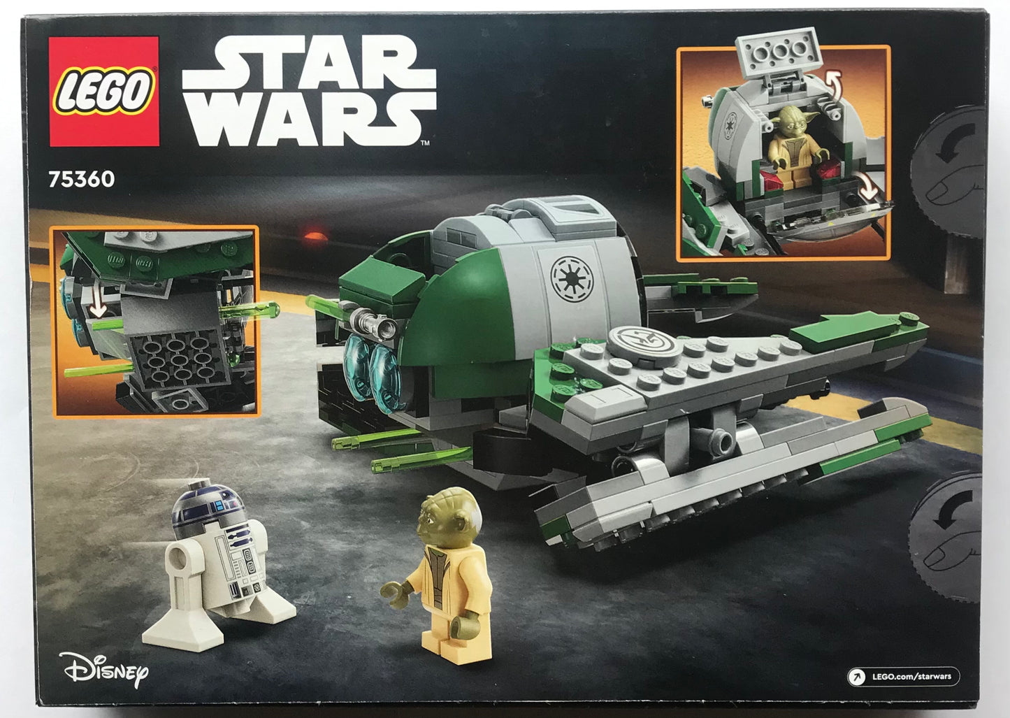 LEGO Star Wars Yoda’s Jedi Starfighter Set 75360