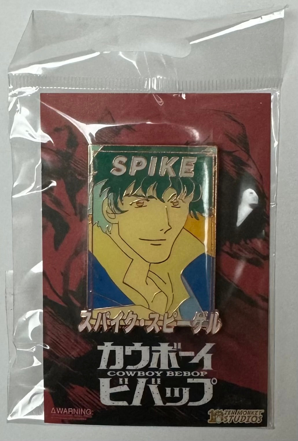 Zen Monkey Studios Cowboy Bebop Pastel Spike Enamel Pin