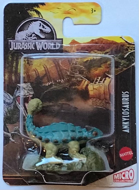 Mattel Micro Collection Jurassic World Ankylosaurus