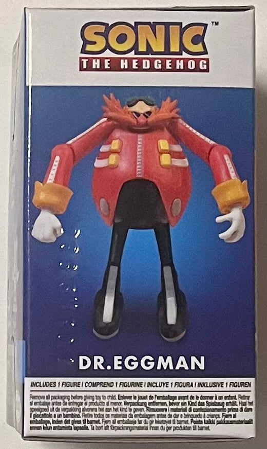 Jakks Sonic 2.5" Inch Boxed Dr. Eggman Figure Wave 12 Checklane