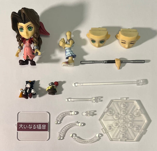 Trading Arts Kai Final Fantasy VII (7) Crisis Core Mini Aerith Gainsborough Figure (Used) (Incomplete)