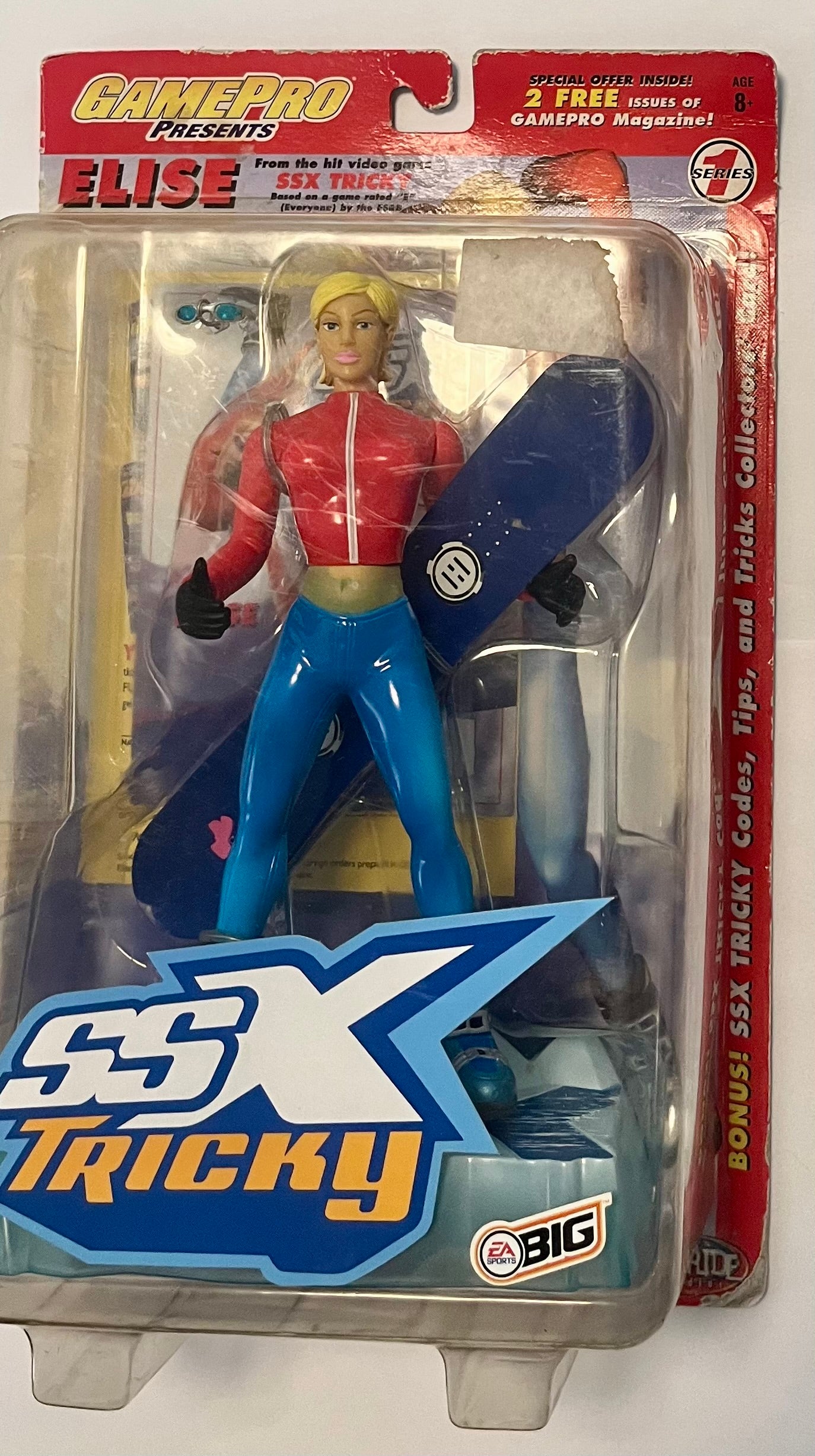 Joyride Studios SSX Tricky GamePro Series 1 Elise Figure (C Condition)